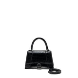 Balenciaga women's handbag Black luxury designer calf