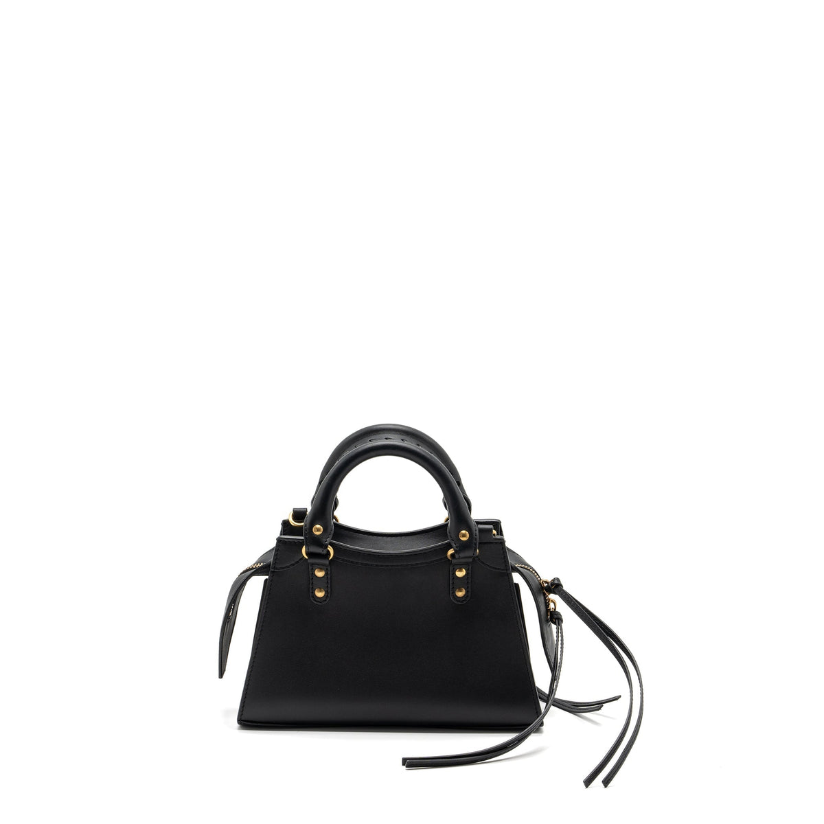 Luxar650 elegant leather Handbag angled view