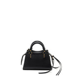 Luxar650 elegant leather Handbag angled view