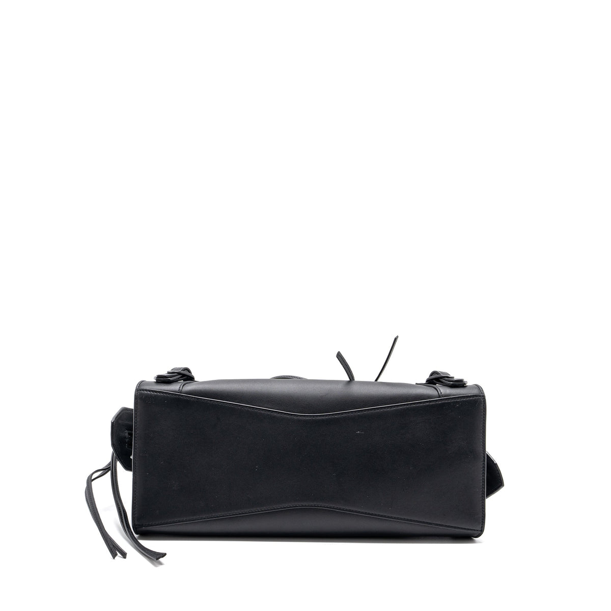 Balenciaga Neo Classic Small Handbag Calfskin Black black/ruthenium hardware | Structured Leather Handbag