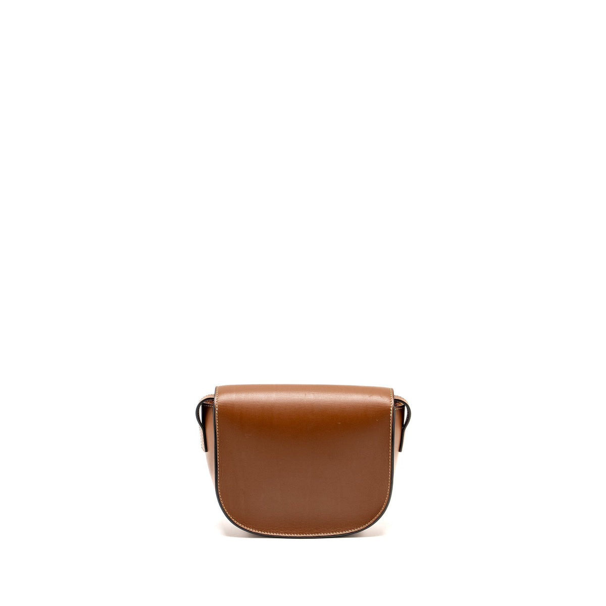 Celine Bags? Celine Folco Cuir Triomphe Smooth Calfskin Tan GHW Premium Designer Shoulder Bag