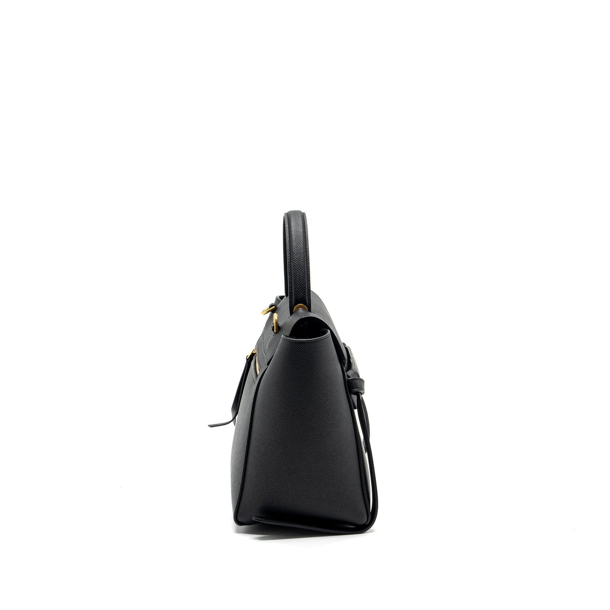 Celine Bags? Celine Micro Belt Bag Calfskin Black GHW Luxury Designer Leather Handbag