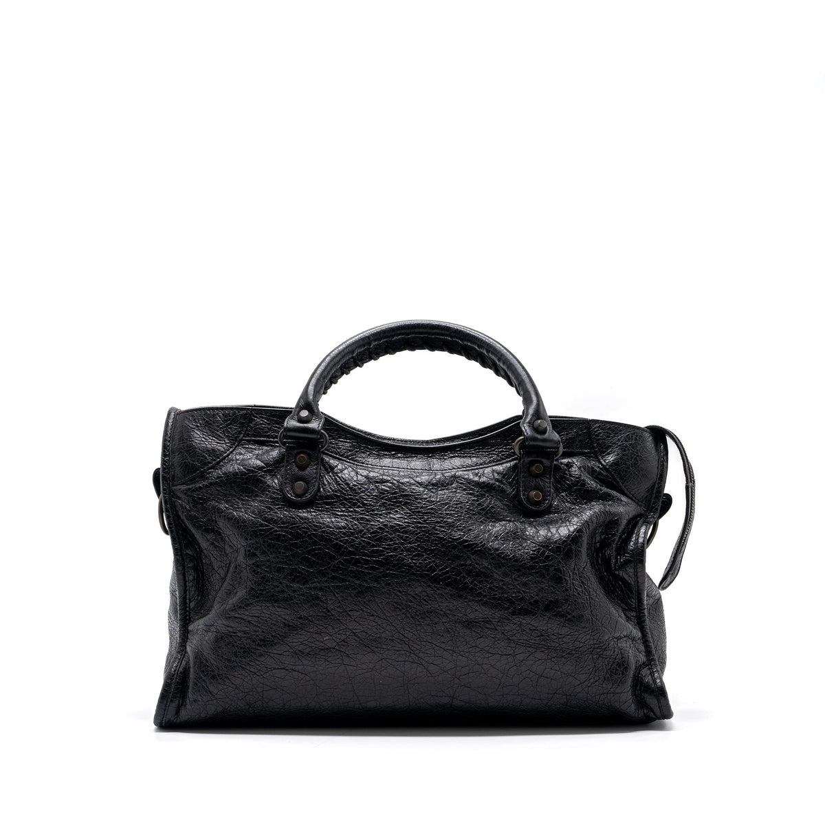 Luxar671 elegant leather Handbag angled view