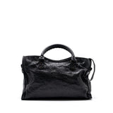 Luxar671 elegant leather Handbag angled view