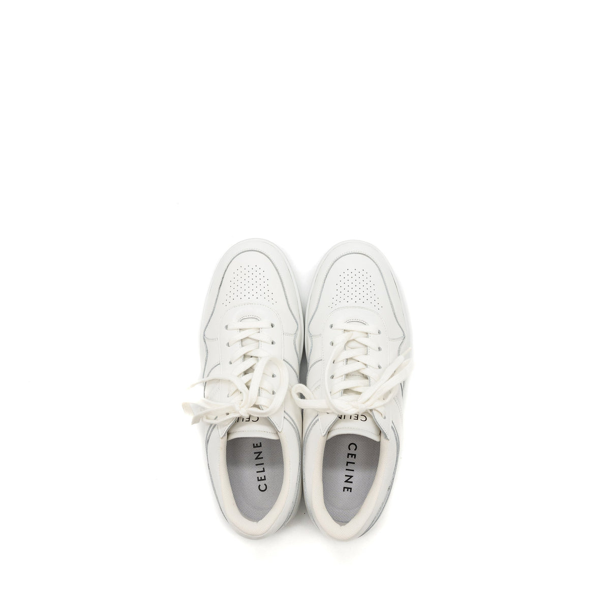 Celine Shoes? Celine size 40 low lace-up sneakers white Comfortable Everyday Designer Shoes