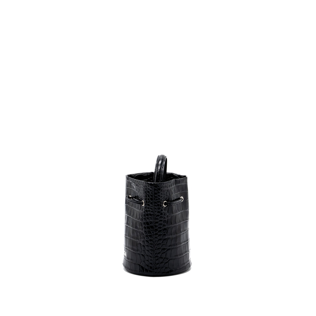 Balenciaga XS Everyday Drawstring Bucket Bag Black SHW — Designer Bucket Bag