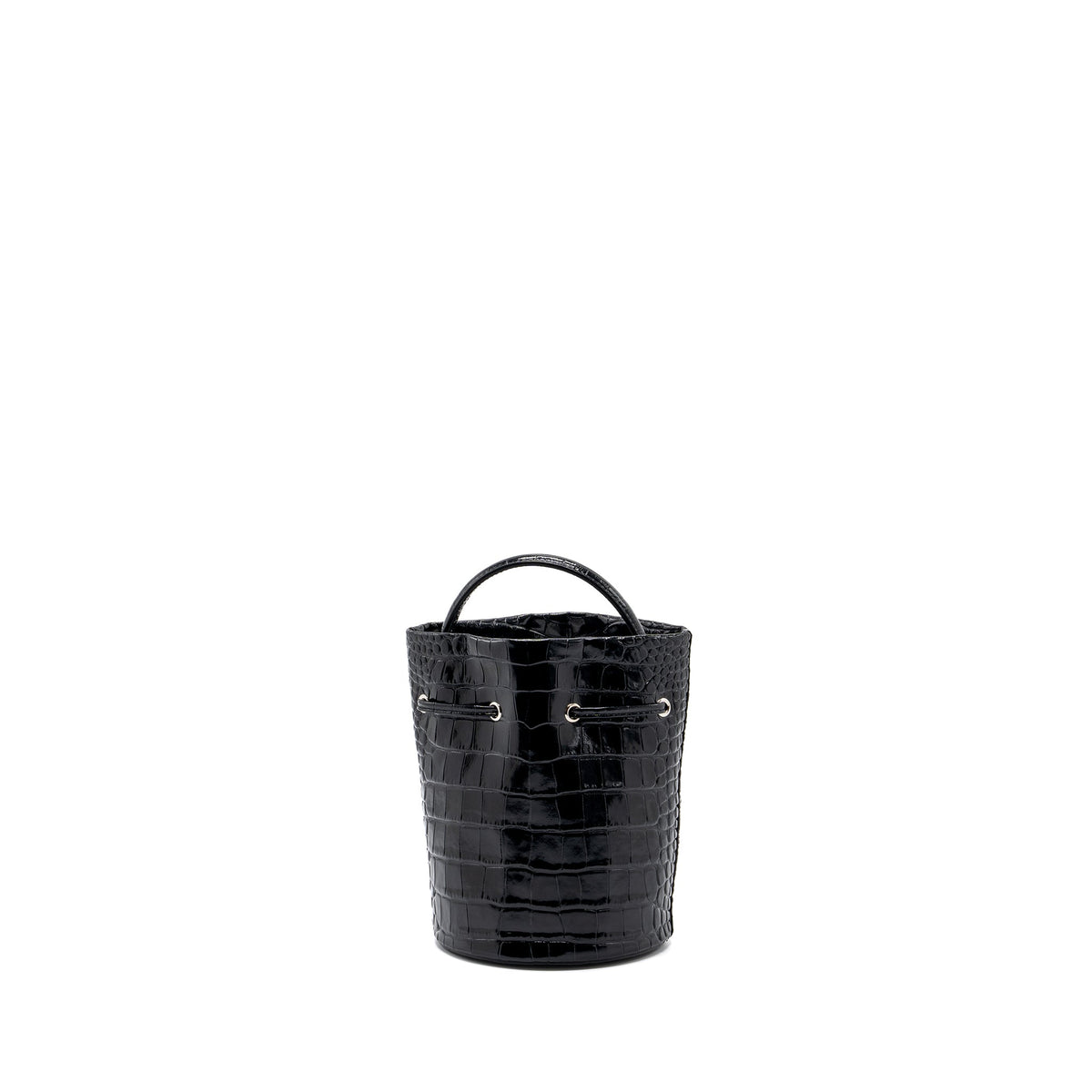 Balenciaga XS Everyday Drawstring Bucket Bag Black SHW — Designer Bucket Bag