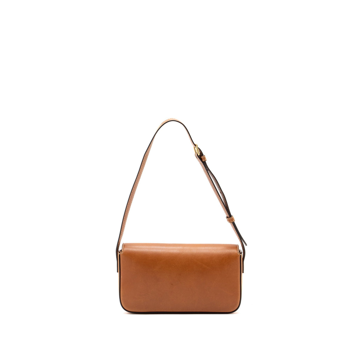 Celine Bags? Celine Triomphe Shoulder bag Natural Calfskin Tan GHW Premium Designer Shoulder Bag