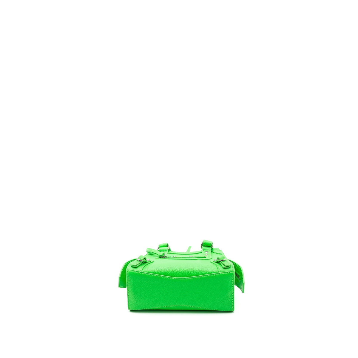 Luxar654 elegant leather Handbag flat lay view