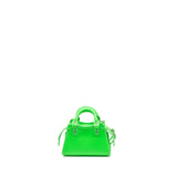 Luxar654 elegant leather Handbag back view