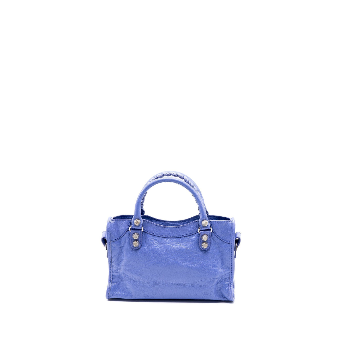 Balenciaga mini city bag light purple SHW — Designer Leather Handbag
