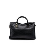 Luxar653 elegant leather Handbag angled view