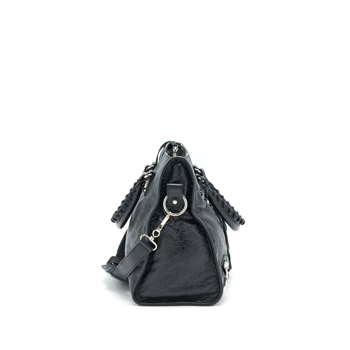 Balenciaga Giant City Bag Black SHW — Designer Leather Handbag