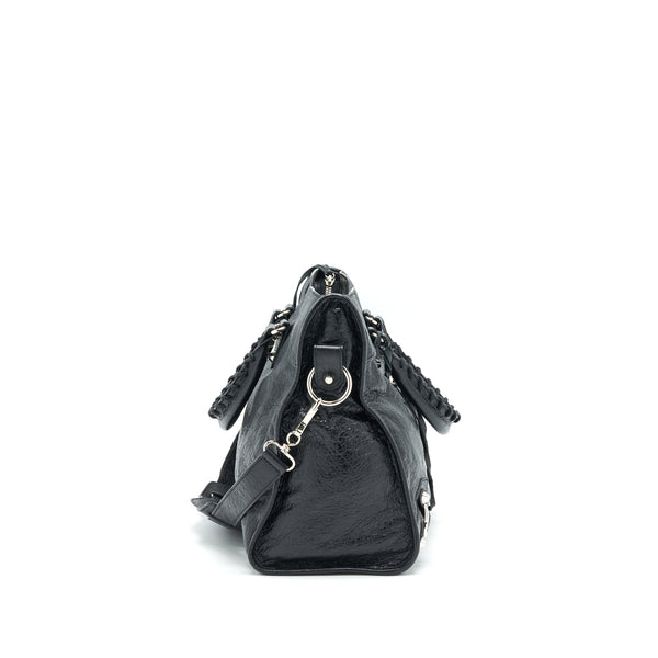 Balenciaga Giant City Bag Black SHW — Designer Leather Handbag