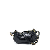 Luxar632 elegant leather Handbag side view