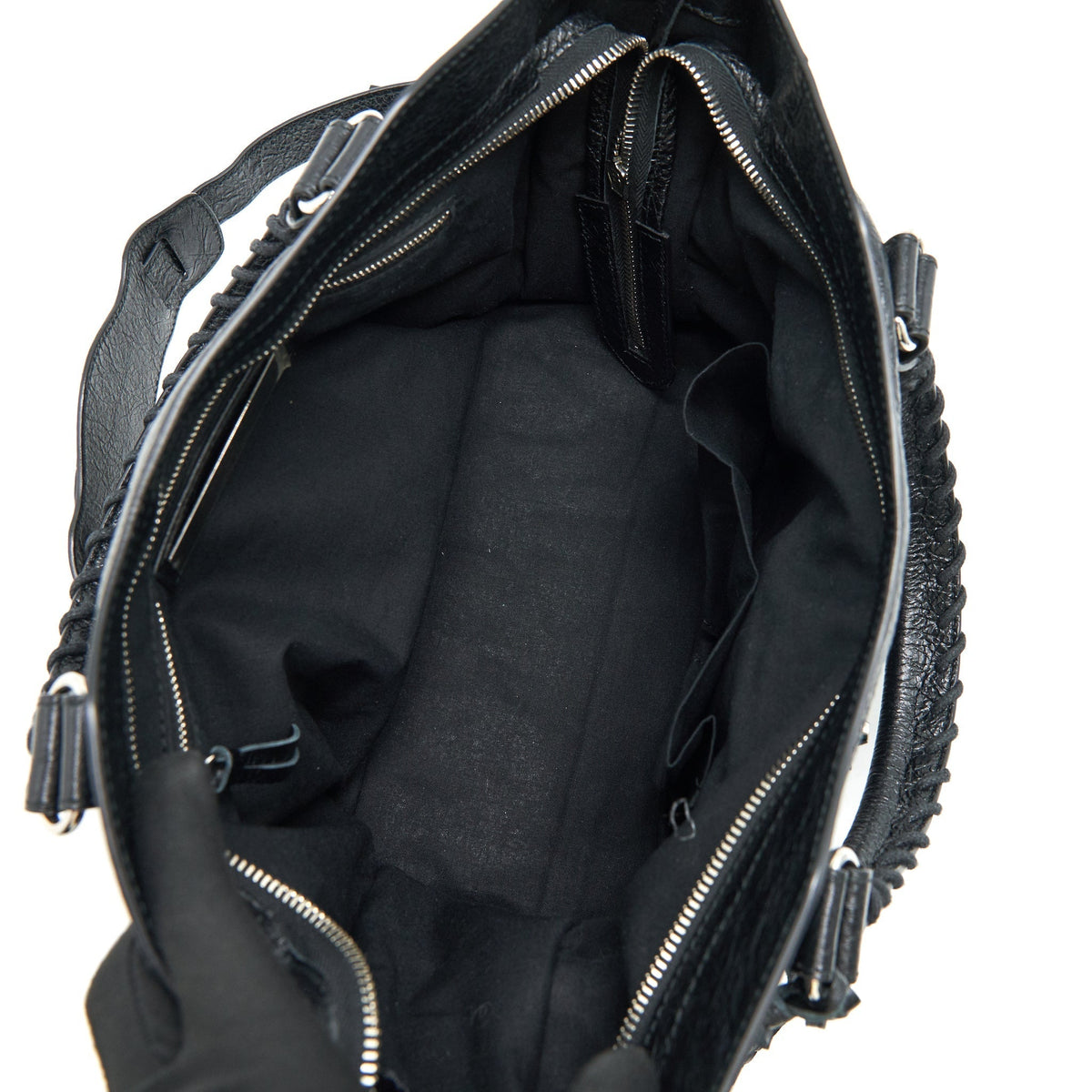 Balenciaga Giant City Bag Black SHW — Designer Leather Handbag