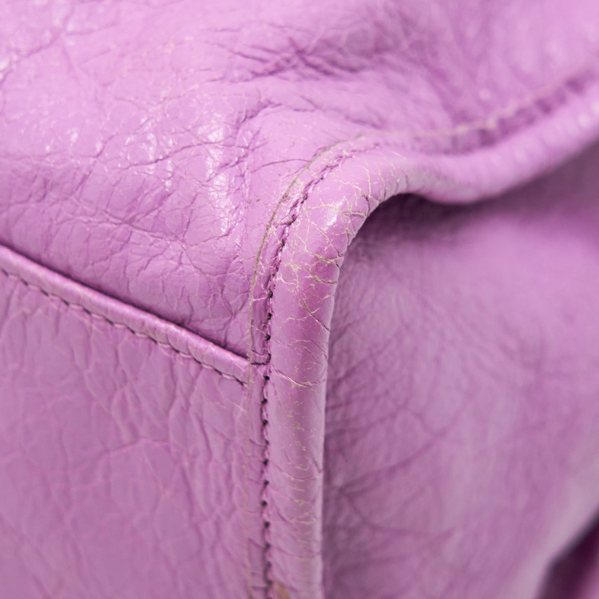 Balenciaga Classic City Bag Purple — Designer Leather Handbag