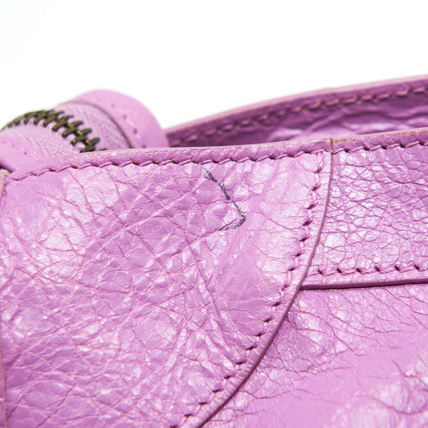 Balenciaga Classic City Bag Purple — Designer Leather Handbag