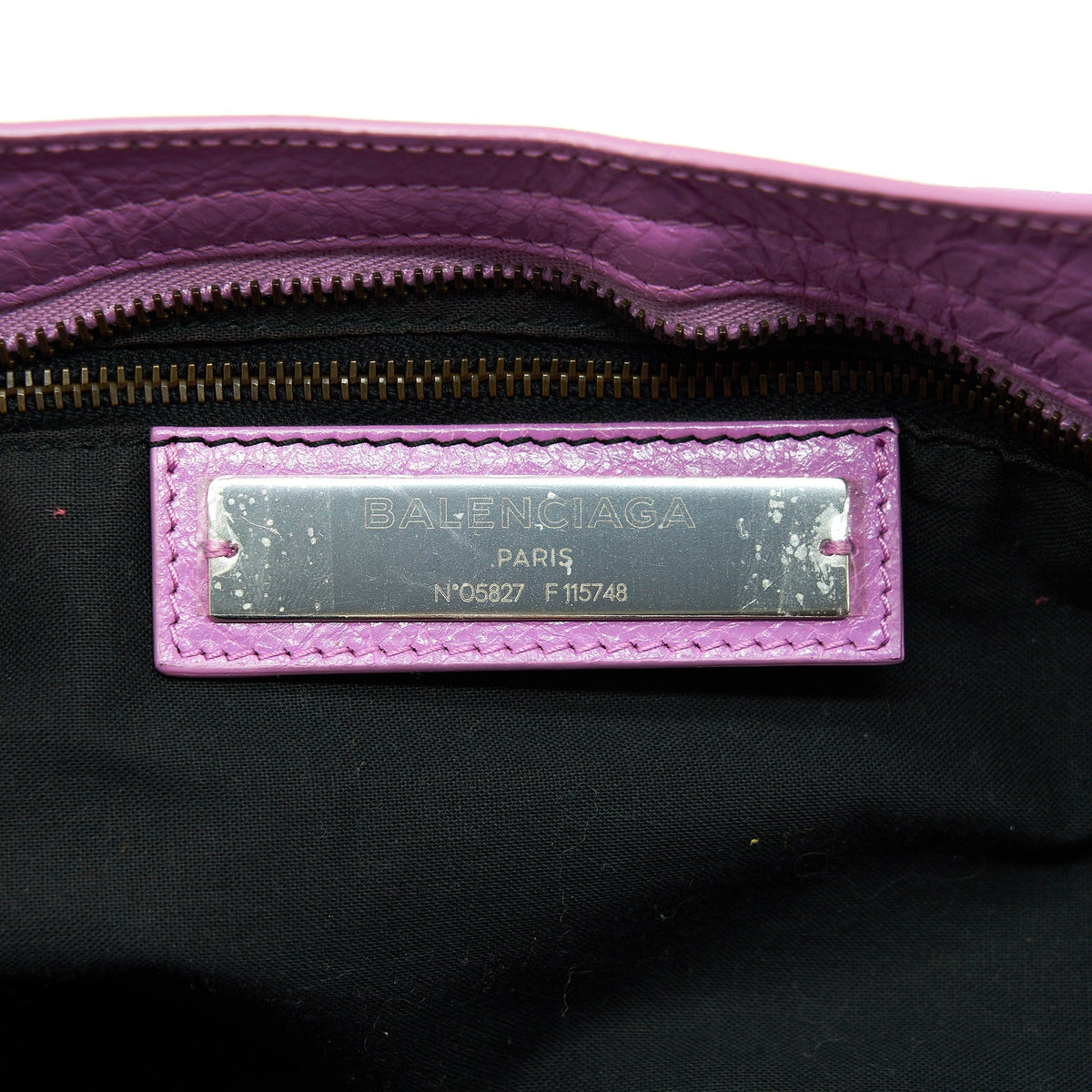 Balenciaga Classic City Bag Purple — Designer Leather Handbag
