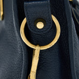 Balenciaga women's handbag Navy luxury designer leather