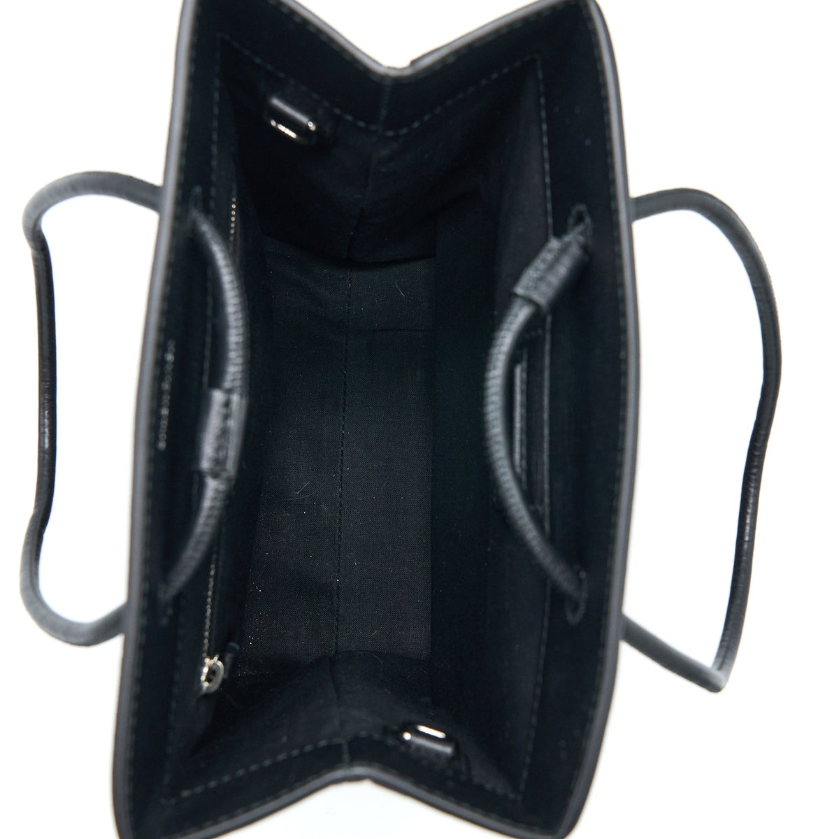 Luxar628 elegant leather Handbag flat lay view