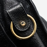 Luxar653 elegant leather Handbag back view