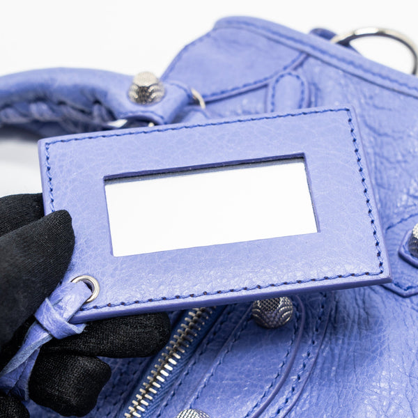 Balenciaga mini city bag light purple SHW — Designer Leather Handbag