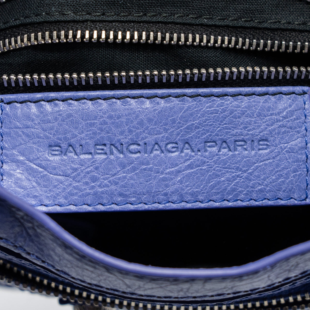 Balenciaga mini city bag light purple SHW — Designer Leather Handbag