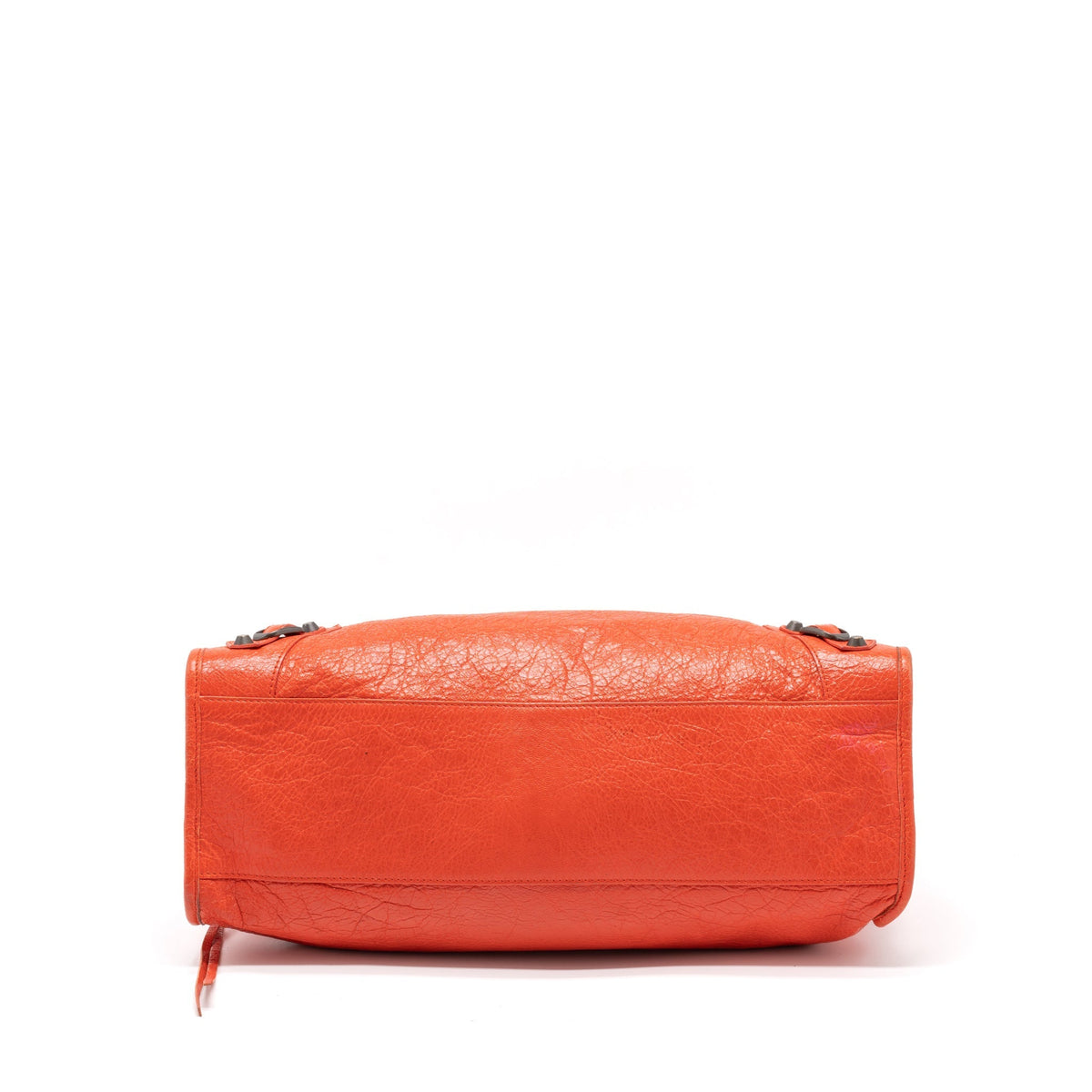 Balenciaga Classic City Bag Nappa Tomato/Red Black Hardware — Designer Leather Handbag