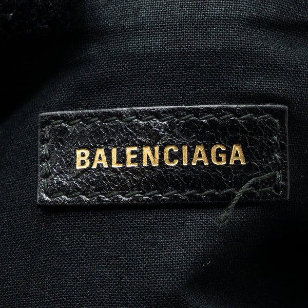Balenciaga Le Cagole XS Lambskin Black GHW | Studded Leather Shoulder Bag