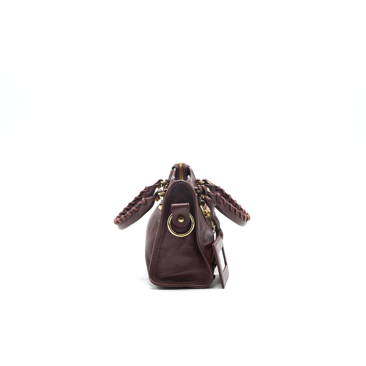 Luxar743 elegant leather Handbag close-up detail