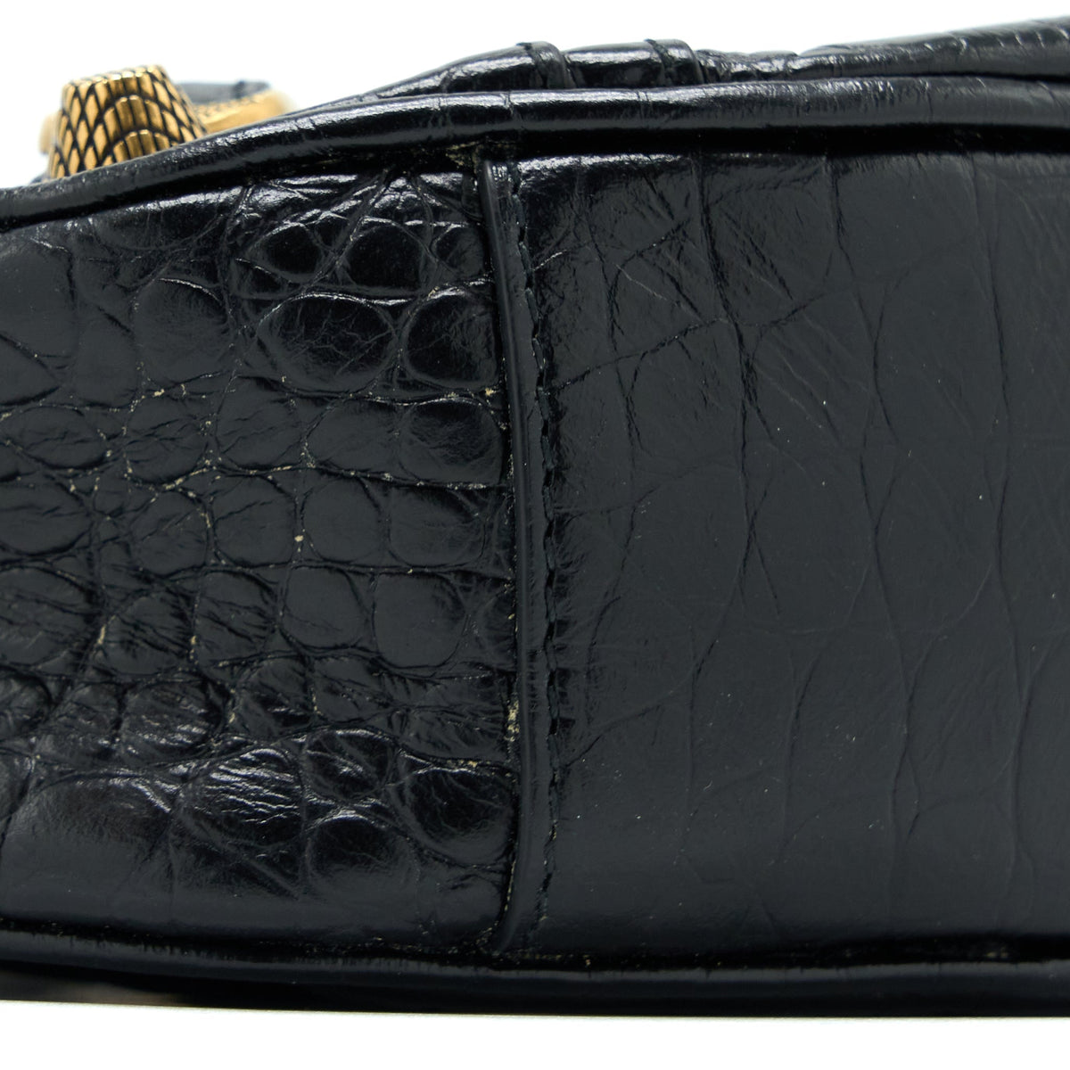 Balenciaga authentic luxury handbag Black calf craftsmanship