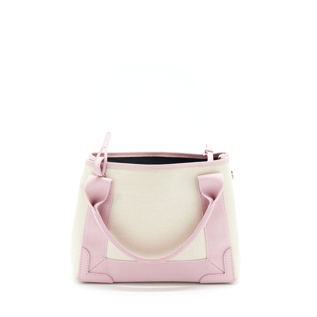 Balenciaga Canvas Cabas Bag Pink SHW | Designer Luxury Handbag