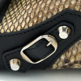 Luxar631 elegant leather Handbag top view