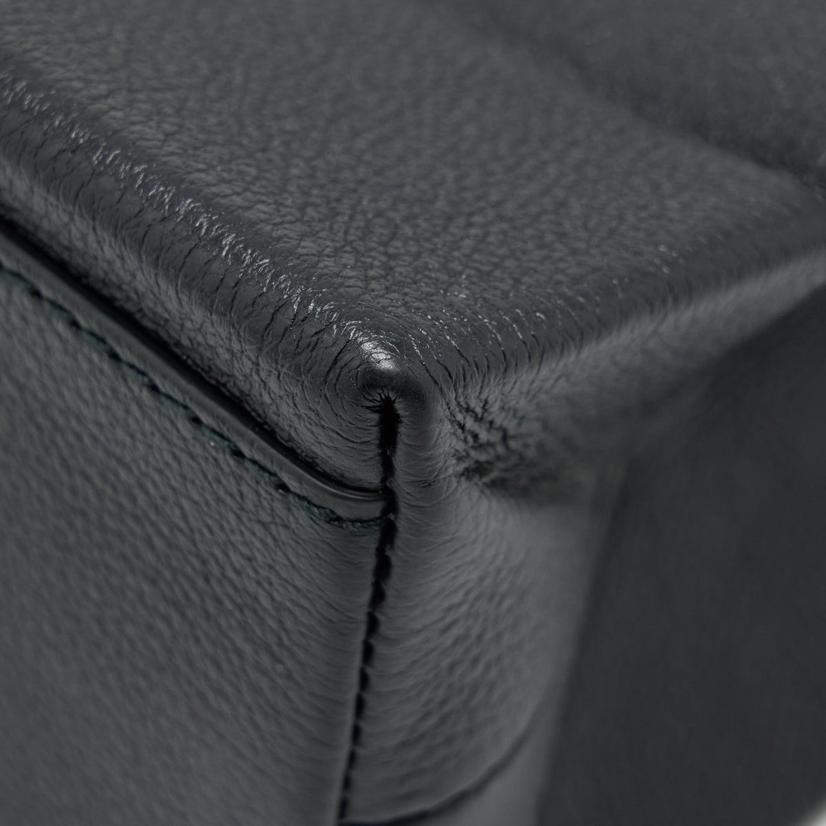 Balenciaga Top Handle Shopping Tote Bag Calfskin Black SHW — Premium Leather Tote