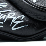 Balenciaga designer handbag leather closeup detail