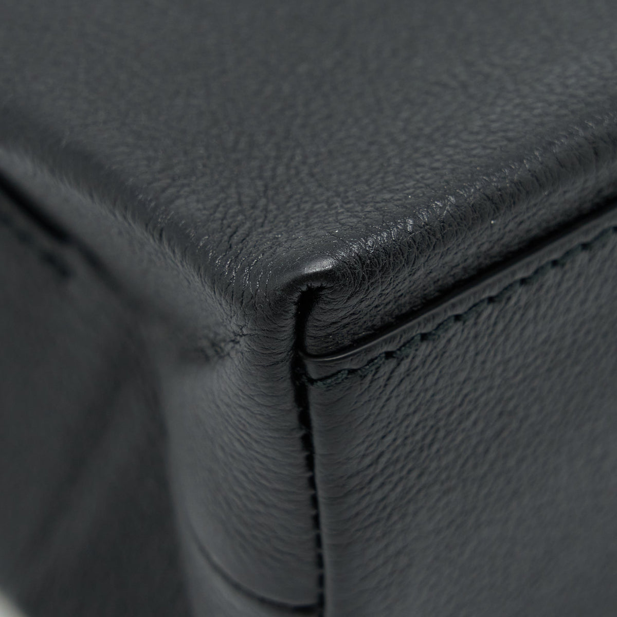 Balenciaga Top Handle Shopping Tote Bag Calfskin Black SHW — Premium Leather Tote