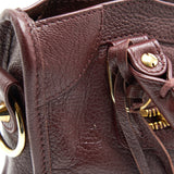 Luxar743 elegant leather Handbag top view