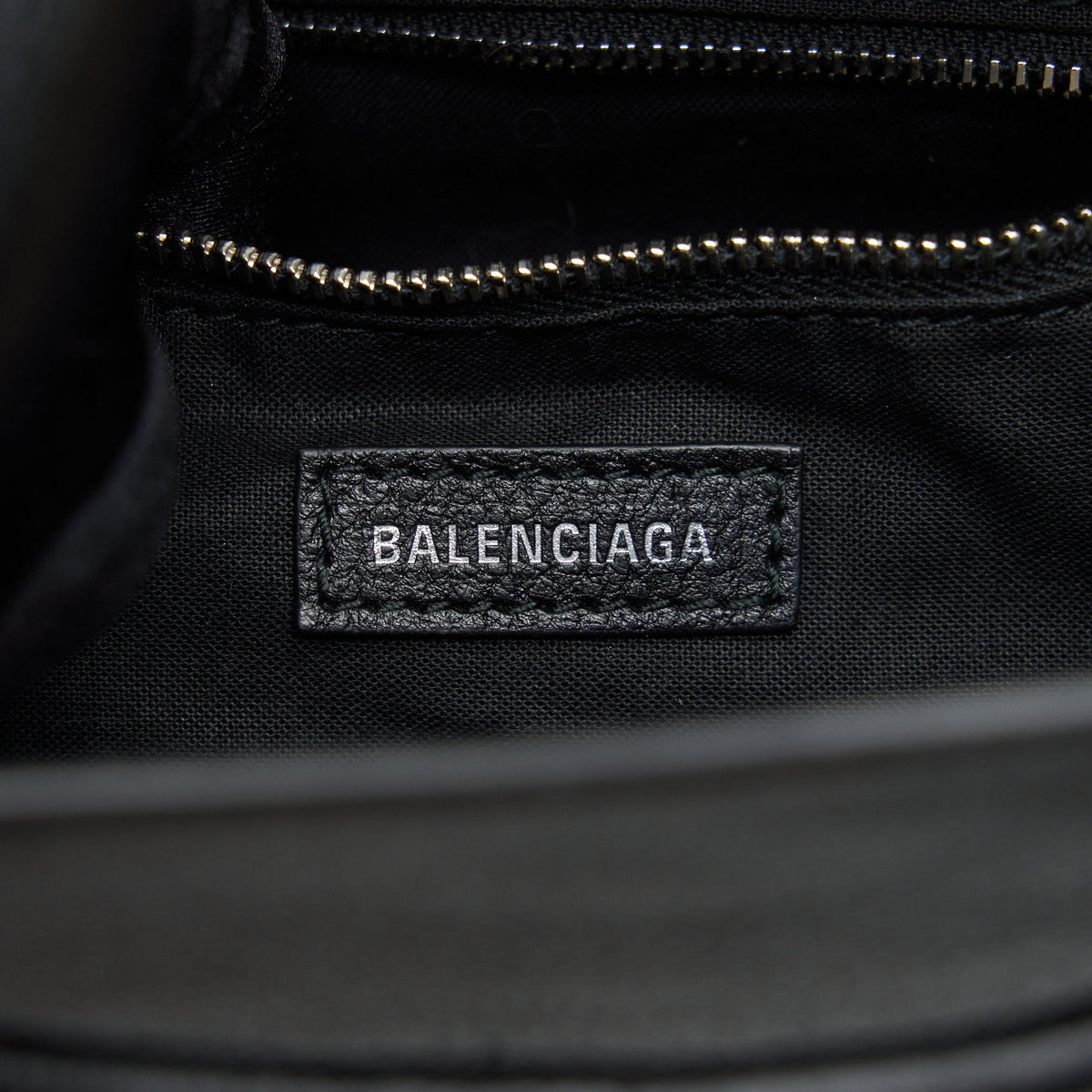 Balenciaga Top Handle Shopping Tote Bag Calfskin Black SHW — Premium Leather Tote