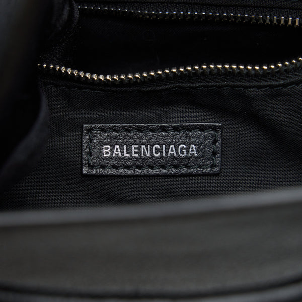 Balenciaga Top Handle Shopping Tote Bag Calfskin Black SHW — Premium Leather Tote