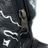 Luxar635 elegant leather Handbag close-up detail
