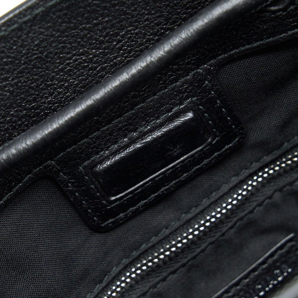 Balenciaga Top Handle Shopping Tote Bag Calfskin Black SHW — Premium Leather Tote