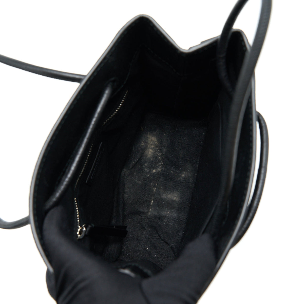 Balenciaga Top Handle Shopping Tote Bag Calfskin Black SHW — Premium Leather Tote