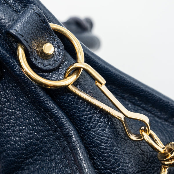 Balenciaga Nano City Bag Navy GHW — Designer Leather Handbag