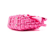 Side view of Balenciaga handbag Pink premium designer bag