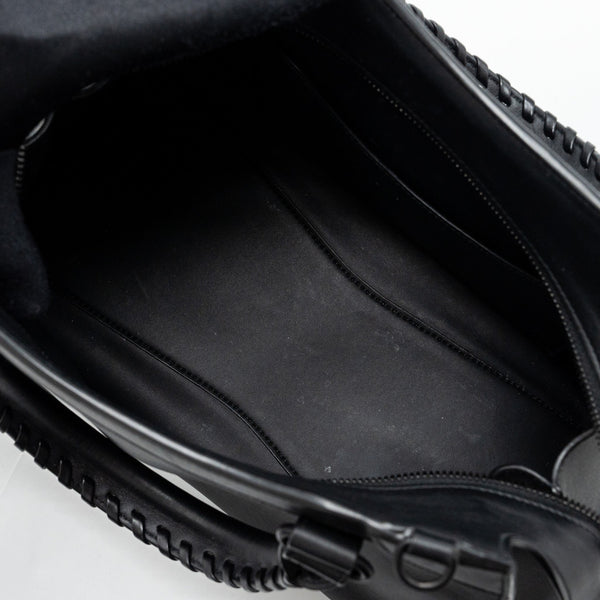 Balenciaga Neo Classic Small Handbag Calfskin Black black/ruthenium hardware | Structured Leather Handbag