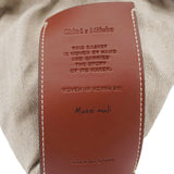 Side view of Chloe tote bag Brown premium designer bag
