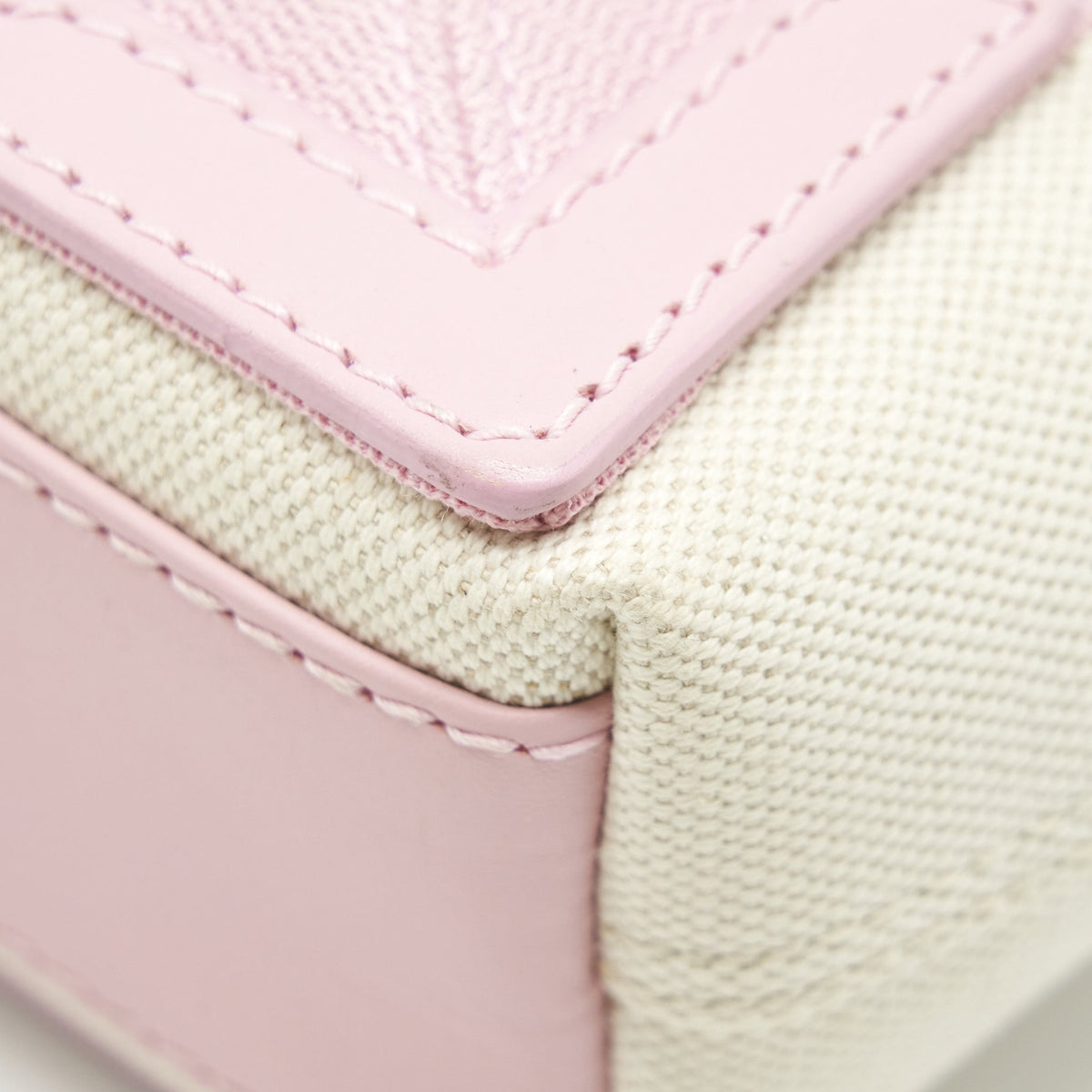 Balenciaga Canvas Cabas Bag Pink SHW | Designer Luxury Handbag