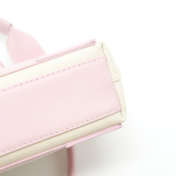 Balenciaga Canvas Cabas Bag Pink SHW | Designer Luxury Handbag