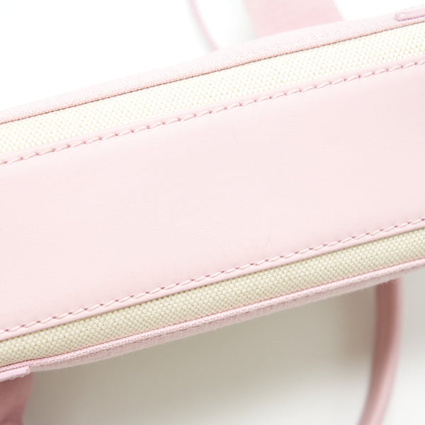 Balenciaga Canvas Cabas Bag Pink SHW | Designer Luxury Handbag